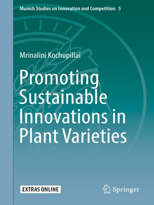 cover image of Promoting Sustainable Innovations in Plant Varieties
